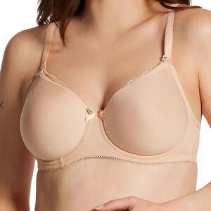 Freya Pure Underwire Spacer Moulded Nursing Bra Aa1581 NWT Size 30L Nude